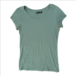 Cynthia Rowley Scoop Neck Tee